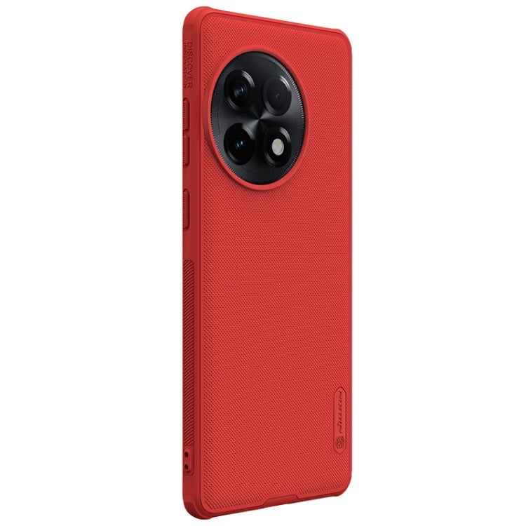 For OnePlus Ace 2 Pro NILLKIN Frosted Shield Pro PC + TPU Phone Case(Red) - OnePlus Cases by NILLKIN | Online Shopping South Africa | PMC Jewellery