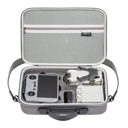 For DJI Mini 4 Pro / RC 2 with Screen STARTRC Shoulder Storage Bag PU Handbag(Grey) -  by STARTRC | Online Shopping South Africa | PMC Jewellery | Buy Now Pay Later Mobicred