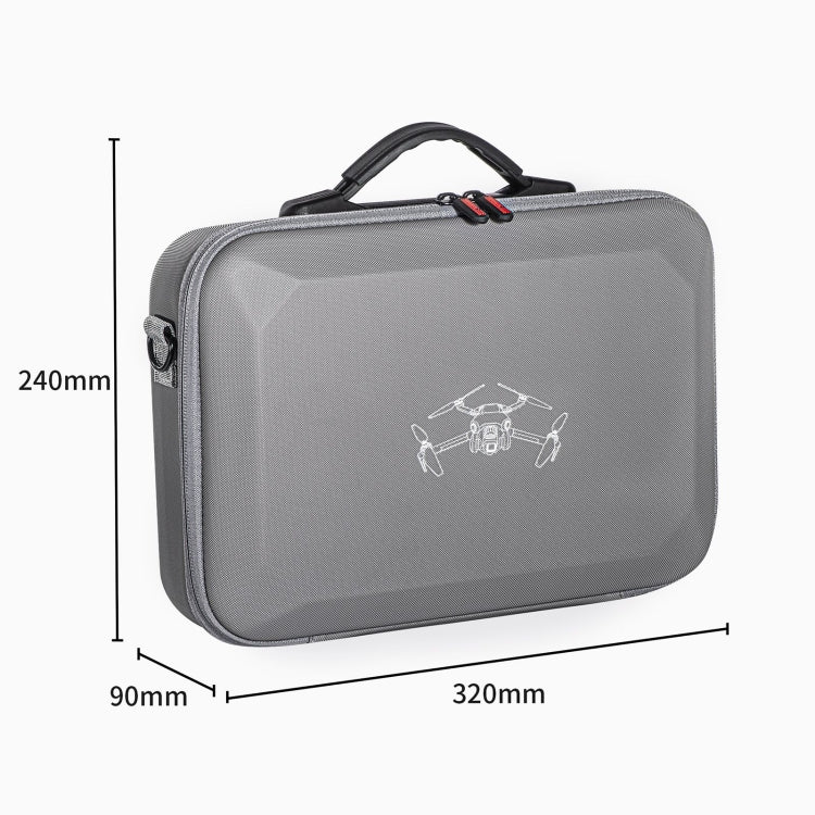 For DJI Mini 4 Pro / RC 2 with Screen STARTRC Shoulder Storage Bag PU Handbag(Grey) -  by STARTRC | Online Shopping South Africa | PMC Jewellery | Buy Now Pay Later Mobicred