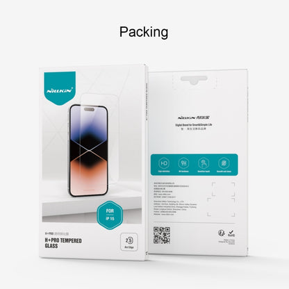 For iPhone 15 Pro Max NILLKIN H+Pro 0.2mm 9H Explosion-proof Tempered Glass Film - iPhone 15 Pro Max Tempered Glass by NILLKIN | Online Shopping South Africa | PMC Jewellery