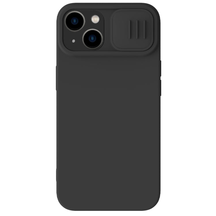 For iPhone 15 Plus NILLKIN CamShield MagSafe Liquid Silicone Phone Case(Black) - free shipping - PMC TechLife - Order now!