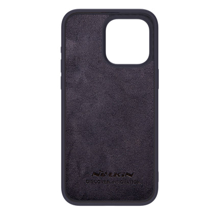 For iPhone 15 Pro NILLKIN CamShield Liquid Silicone Phone Case(Deep Purple) - iPhone 15 Pro Cases by NILLKIN | Online Shopping South Africa | PMC Jewellery