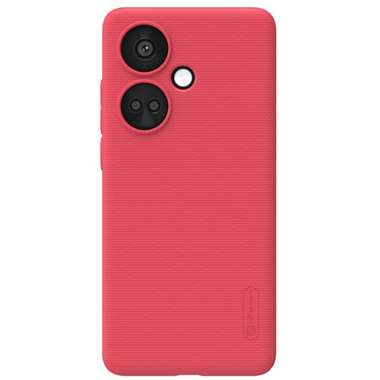 For OnePlus Nord CE3 5G NILLKIN Frosted PC Phone Case(Red) - OnePlus Cases by NILLKIN | Online Shopping South Africa | PMC Jewellery