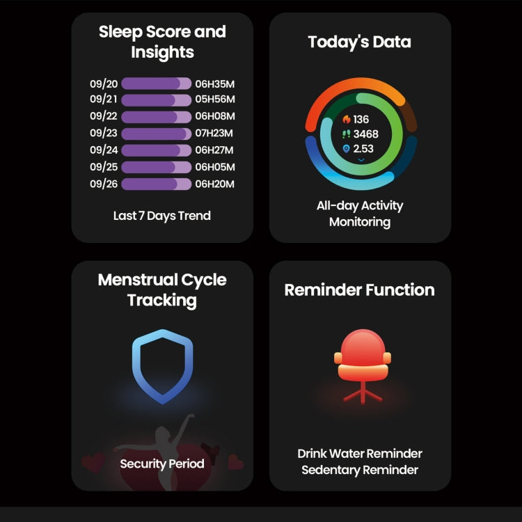 Zeblaze GTS 3 Pro IP68 1.97inch HD Fitness Smart Watch(White) - free shipping - PMC TechLife - Order now!