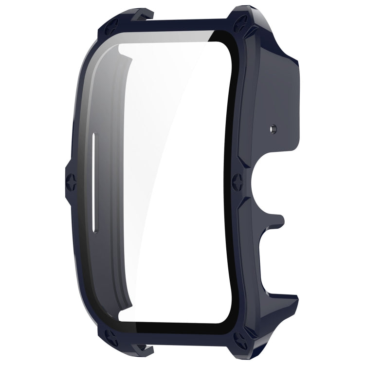 For OPPO Watch 4 Pro PC + Tempered Film Integrated Watch Protective Case(Ink Blue) -  by PMC TechLife | Online Shopping South Africa | PMC TechLife