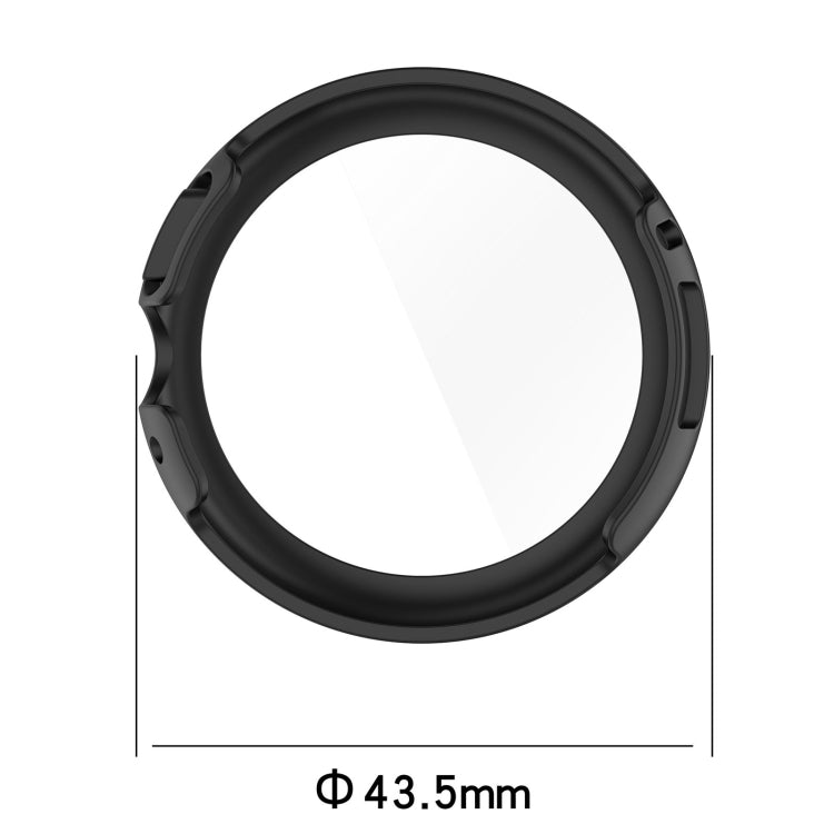 For Google Pixel Watch 2 PC + Tempered Film Integrated Watch Protective Case(Midnight Blue) - Watch Cases by PMC TechLife | Online Shopping South Africa | PMC TechLife