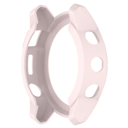 For Garmin Tactix 7 Amoled Armor Hollow TPU Watch Protective Case(Light Pink) - Watch Cases by PMC Jewellery | Online Shopping South Africa | PMC Jewellery