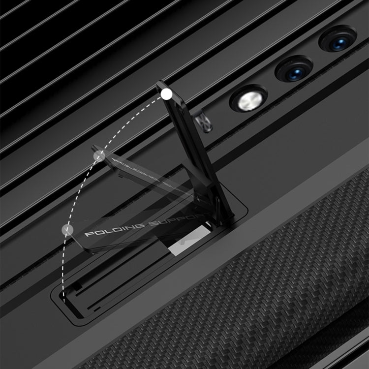 For Honor V Purse GKK Full Coverage Folding Leather Phone Case with Holder(Black) - free shipping - PMC TechLife - Order now!