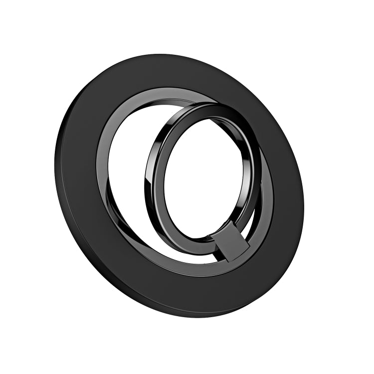 Magsafe Magnetic Electroplating Phone Ring Holder(Black) - free shipping - PMC TechLife - Order now!