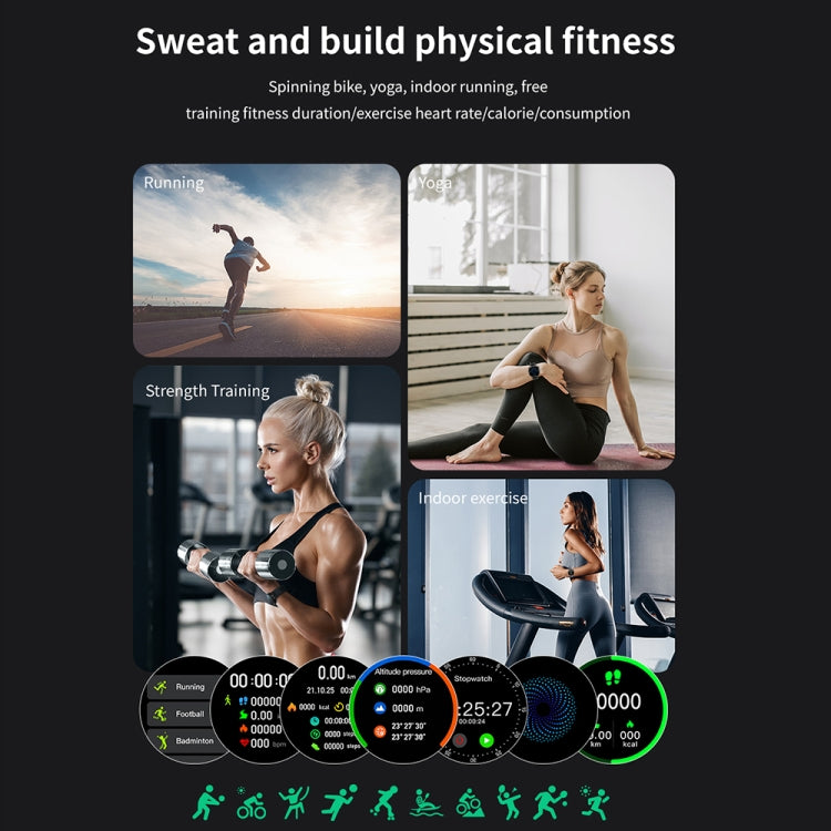 TM05 Pro Smart Bracelet, 1.46 inch Steel Band IP67 Waterproof Smart Watch, Bluetooth Call / Heart Rate / Blood Pressure / Blood Oxygen(Silver) - Smart Watches by PMC TechLife | Online Shopping South Africa | PMC TechLife | Buy Now Pay Later Mobicred