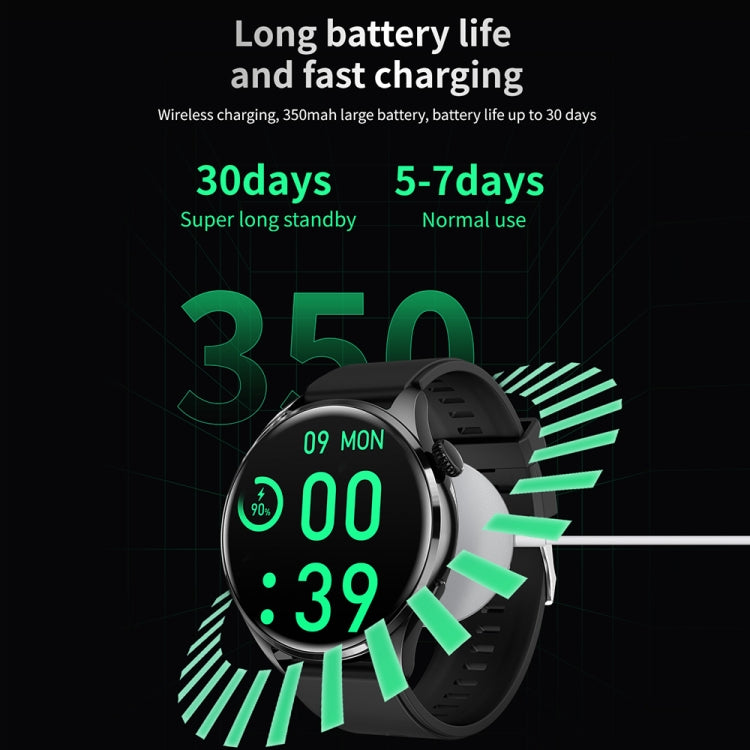 TM05 Pro Smart Bracelet, 1.46 inch Steel Band IP67 Waterproof Smart Watch, Bluetooth Call / Heart Rate / Blood Pressure / Blood Oxygen(Silver) - Smart Watches by PMC TechLife | Online Shopping South Africa | PMC TechLife | Buy Now Pay Later Mobicred