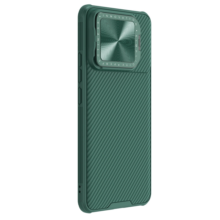 For Xiaomi Redmi K70/K70 Pro NILLKIN Black Mirror Prop CD Texture Mirror Phone Case(Green) - free shipping - PMC TechLife - Order now!