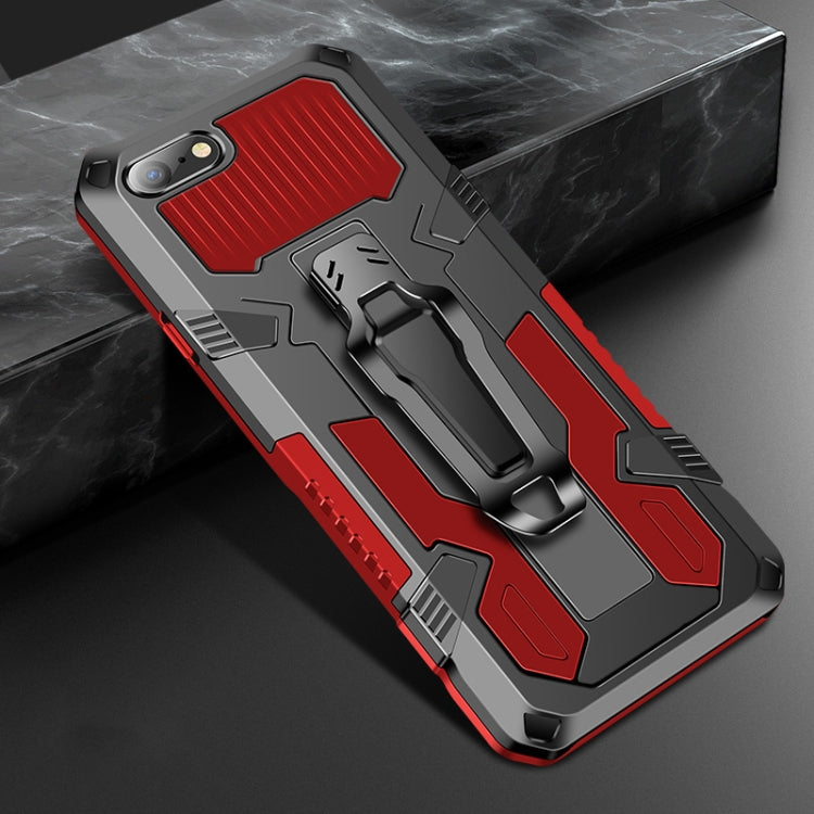 For iPhone 8 & 7 Machine Armor Warrior Shockproof PC + TPU Protective Case(Red) - More iPhone Cases by NILLKIN | Online Shopping South Africa | PMC Jewellery