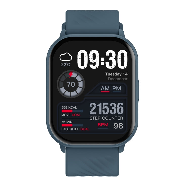 Zeblaze GTS 3 2.03 inch IP68 Waterproof Smart Bluetooth Call Watch(Blue) - Smart Watches by Zeblaze | Online Shopping South Africa | PMC TechLife | Buy Now Pay Later Mobicred
