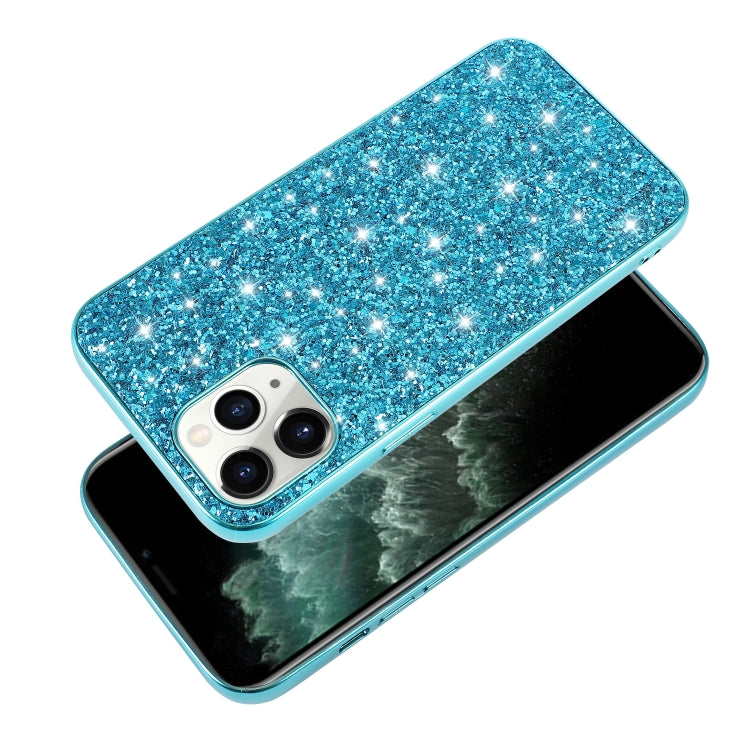 For iPhone 12 mini Glitter Powder Shockproof TPU Protective Case(Rose Gold) - free shipping - PMC TechLife - Order now!