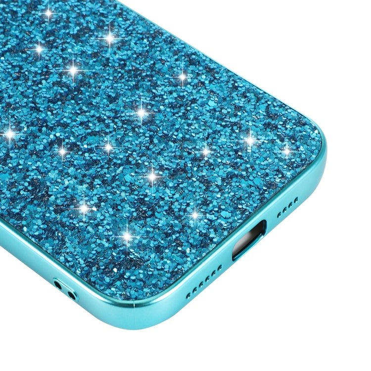 For iPhone 12 mini Glitter Powder Shockproof TPU Protective Case(Rose Gold) - free shipping - PMC TechLife - Order now!
