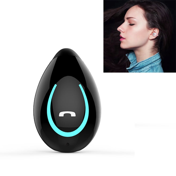 YX08 Ultra-light Ear-hook Wireless V5.0 Bluetooth Earphones Ear Clip Stereo Bluetooth Headset with Mic(Black) - Bluetooth Earphone by PMC TechLife | Online Shopping South Africa | PMC TechLife