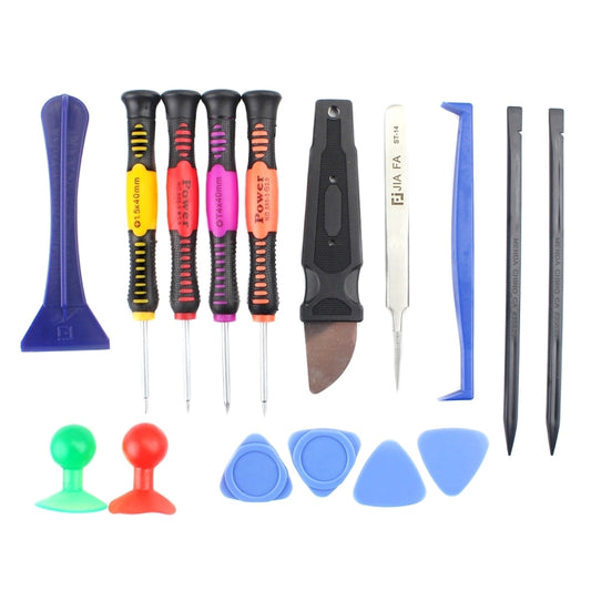 JF-ipad 16 in 1 Repair Tool Set for iPhone / iPad - Tool Kits by JIAFA | Online Shopping South Africa | PMC Jewellery