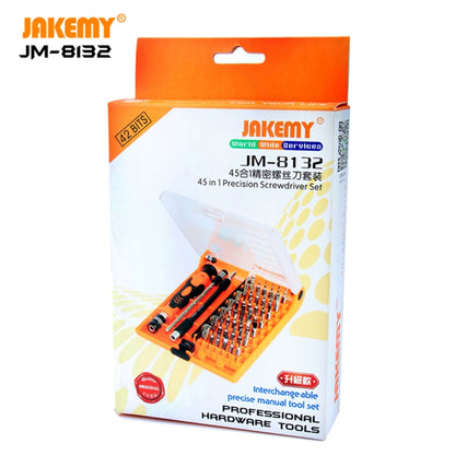 JAKEMY JM-8132 45 in 1 Precision Screwdriver Tool Set - Screwdriver Set by JAKEMY | Online Shopping South Africa | PMC Jewellery