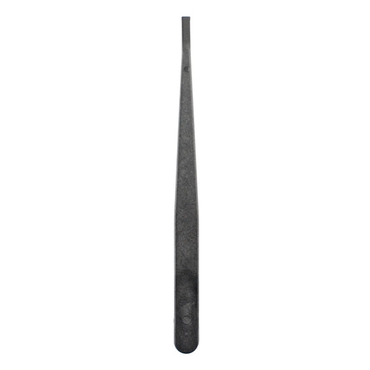 JF-S13 Anti-static Carbon Fiber Straight Tip Tweezers(Black) - Tweezers by JIAFA | Online Shopping South Africa | PMC Jewellery
