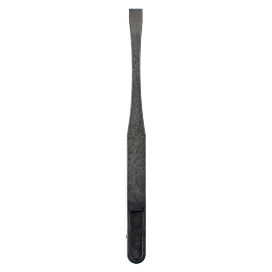 JF-S15 Anti-static Carbon Fiber Straight Tip Tweezers(Black) - Tweezers by JIAFA | Online Shopping South Africa | PMC Jewellery