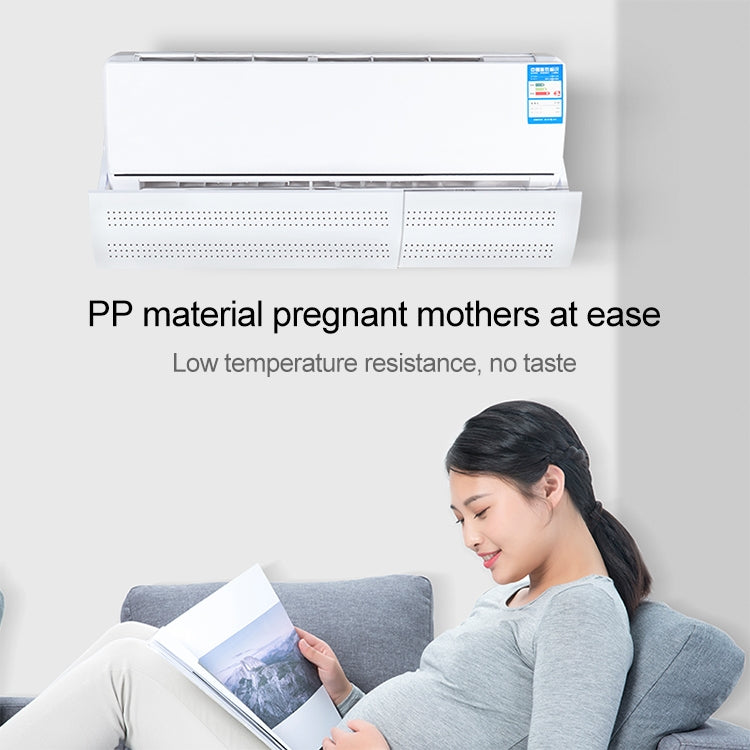 Bedroom Wall-Mounted Baby Universal Anti-Straight Blowing Air Conditioning Windshield Wind Deflector Shroud, Glossy Surface Version - Air Conditioning & Accessories by PMC TechLife | Online Shopping South Africa | PMC TechLife