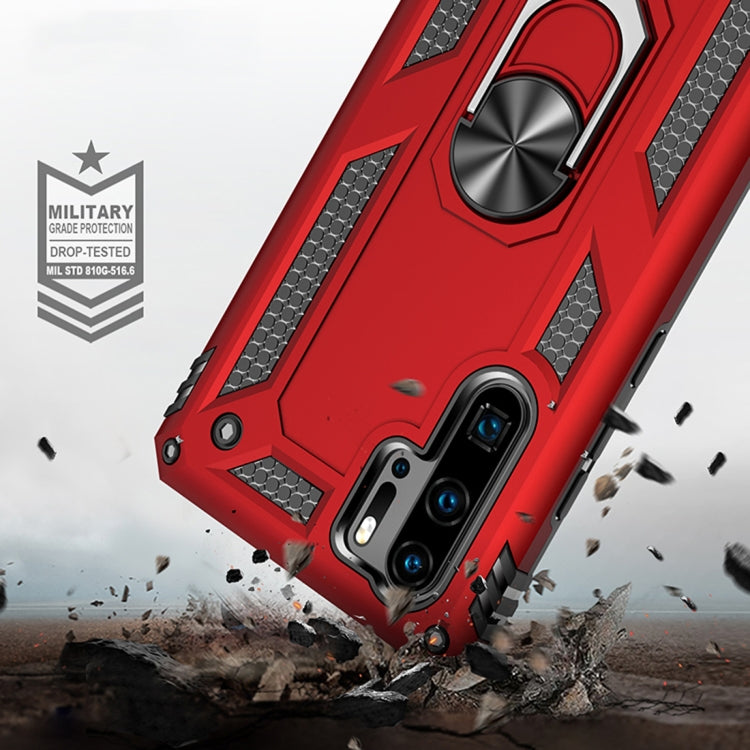 Armor Shockproof TPU + PC Protective Case for Huawei P30 Pro, with 360 Degree Rotation Holder (Black) - Huawei Cases by PMC TechLife | Online Shopping South Africa | PMC TechLife | Buy Now Pay Later Mobicred