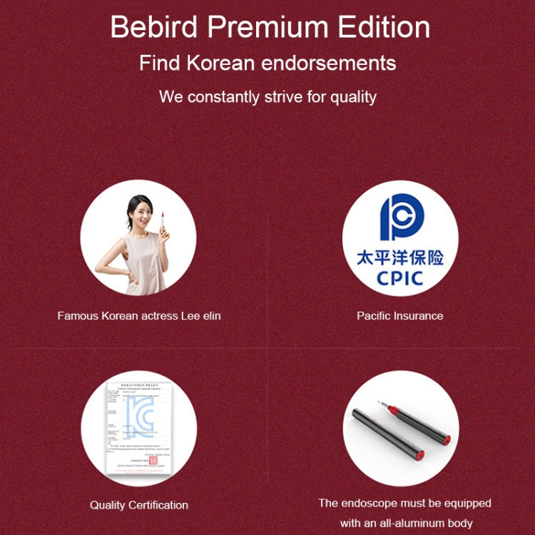 Bebird B1 Intelligent HD Visual Ear Cleaner Earwax Tool, Standard Version(Rose Gold) - Ear Care Tools by Bebird | Online Shopping South Africa | PMC Jewellery