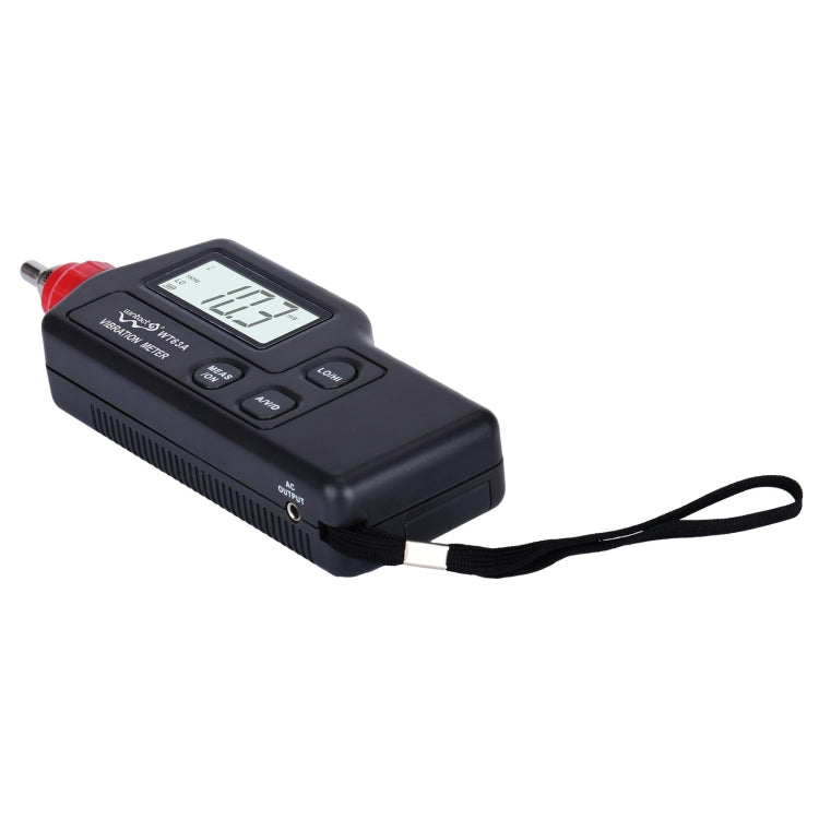 Wintact WT63A Vibration Meter Digital Tester Vibrometer Analyzer Acceleration Velocity(Black Red) - free shipping - PMC TechLife - Order now!