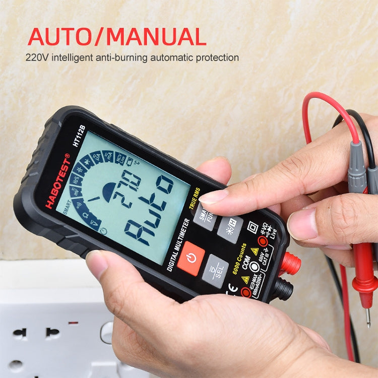 HABOTEST HT112B Mini Digital Display High-precision Multimeter - free shipping - PMC TechLife - Order now!