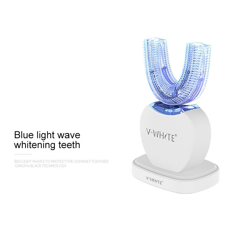 Vwhite 3 Cleaning Modes Silicone Electric Automatic Beauty Tooth Instrument(Black) - Teeth Whitening by PMC TechLife | Online Shopping South Africa | PMC TechLife | Buy Now Pay Later Mobicred
