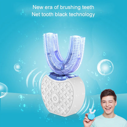 Vwhite 3 Cleaning Modes Silicone Electric Automatic Beauty Tooth Instrument(Blue) - Teeth Whitening by PMC Jewellery | Online Shopping South Africa | PMC Jewellery