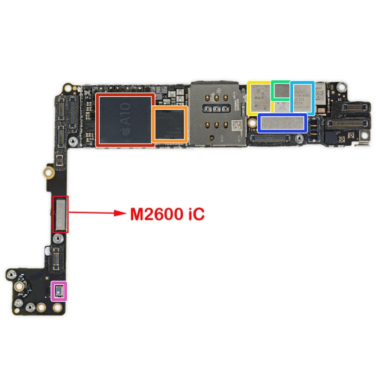 Camera Flash Module IC M2600 for iPhone 7 - IC for iPhone by PMC TechLife | Online Shopping South Africa | PMC TechLife