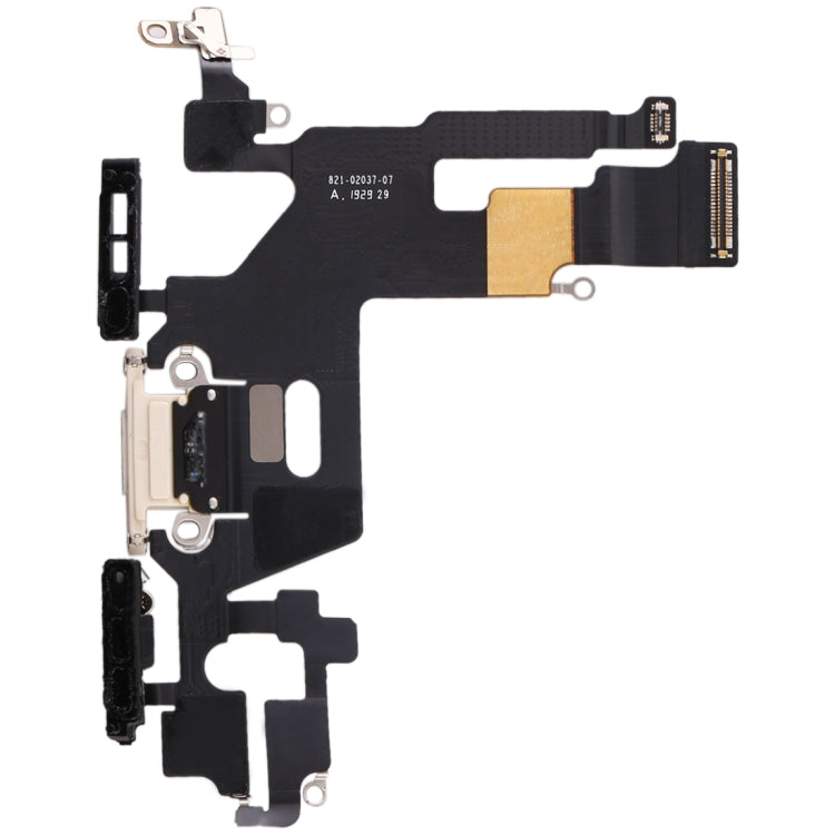 Charging Port Flex Cable for iPhone 11(White) - Flex Cable by PMC TechLife | Online Shopping South Africa | PMC TechLife