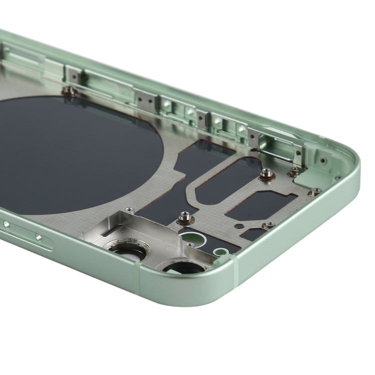 Back Housing Cover with SIM Card Tray & Side  Keys & Camera Lens for iPhone 12 mini(Green) - Back Cover by PMC TechLife | Online Shopping South Africa | PMC TechLife