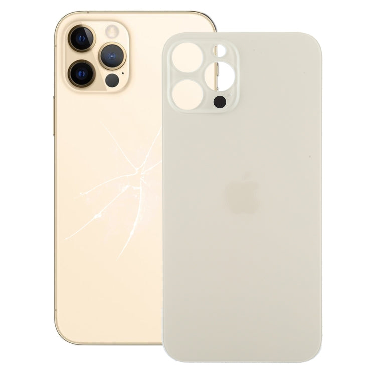 Easy Replacement Big Camera Hole Battery Back Cover for iPhone 12 Pro Max(Gold) - Back Cover by PMC Jewellery | Online Shopping South Africa | PMC Jewellery