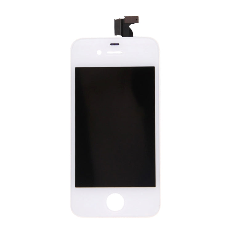 10 PCS Digitizer Assembly (LCD + Frame + Touch Pad) for iPhone 4(White) - iPhone 4/4S Parts by PMC Jewellery | Online Shopping South Africa | PMC Jewellery