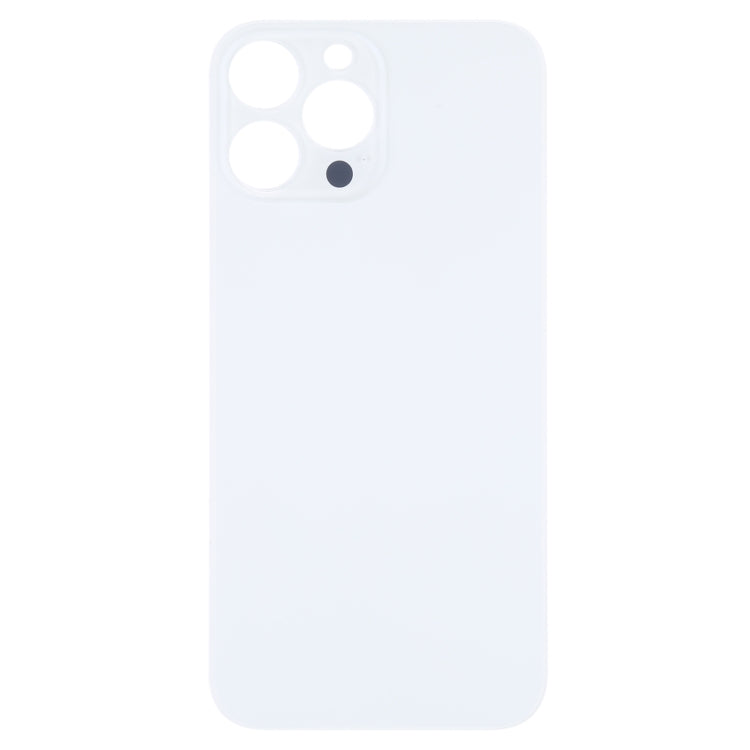 Easy Replacement Big Camera Hole Glass Back Battery Cover for iPhone 14 Pro Max(White) -  by PMC TechLife | Online Shopping South Africa | PMC TechLife