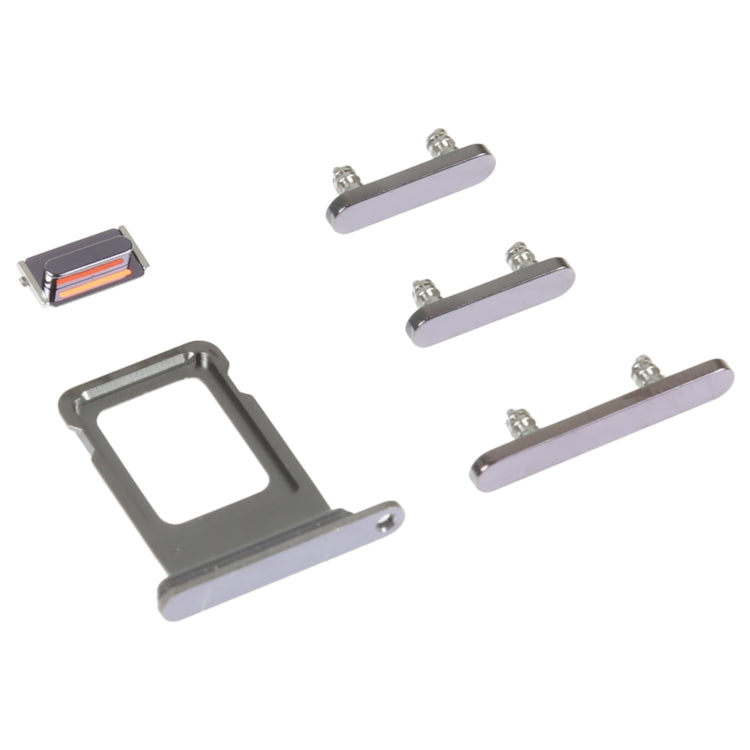 SIM Card Tray + Side Keys for iPhone 14 Pro(Purple) -  by PMC TechLife | Online Shopping South Africa | PMC TechLife
