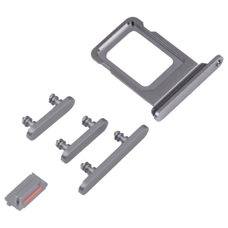 SIM Card Tray + SIM Card Tray + Side Keys for iPhone 14 Pro Max (Black) -  by PMC TechLife | Online Shopping South Africa | PMC TechLife