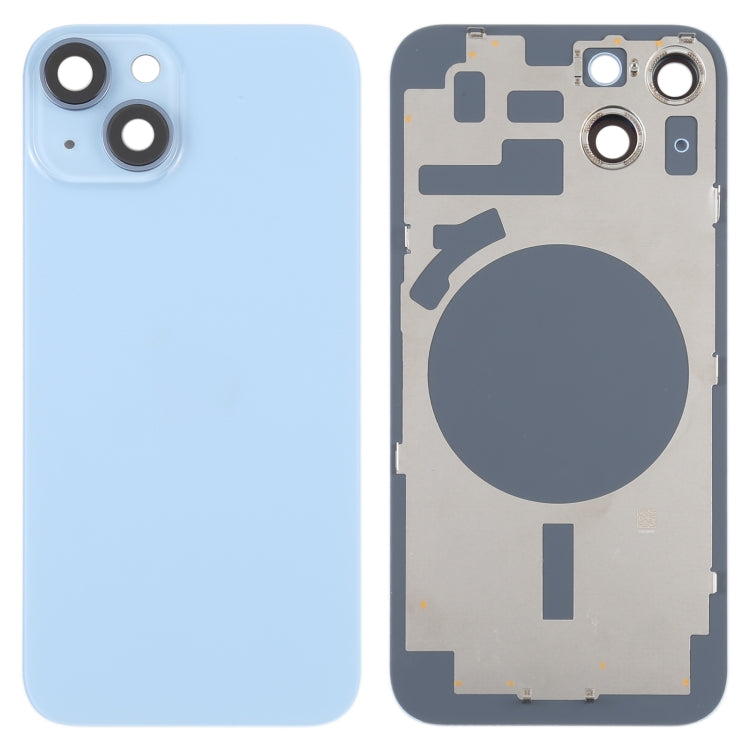 For iPhone 14 Plus Back Housing Cover with Camera Lens(Blue) -  by PMC TechLife | Online Shopping South Africa | PMC TechLife