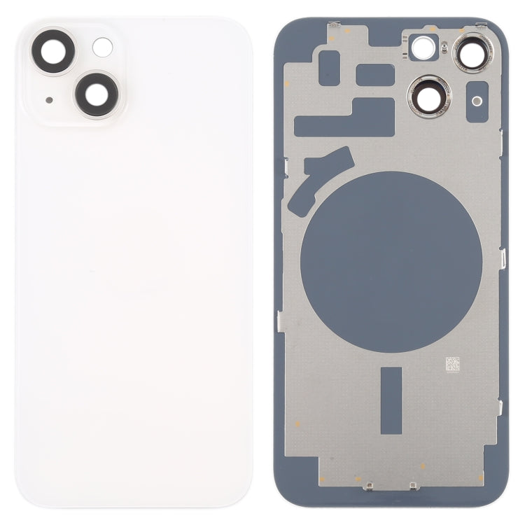 For iPhone 14 Plus Back Housing Cover with Camera Lens(White) -  by PMC TechLife | Online Shopping South Africa | PMC TechLife