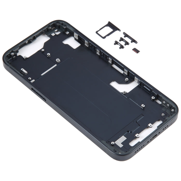 For iPhone 14 Middle Frame with Side Keys (Black) -  by PMC TechLife | Online Shopping South Africa | PMC TechLife