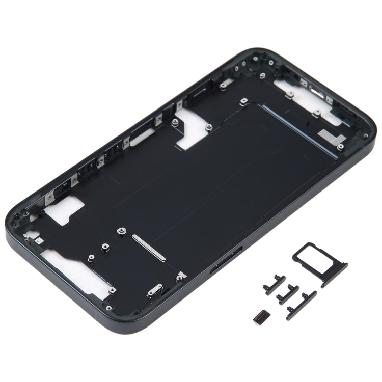 For iPhone 14 Middle Frame with Side Keys (Black) -  by PMC TechLife | Online Shopping South Africa | PMC TechLife