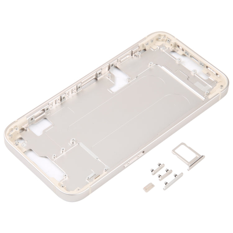 For iPhone 14 Middle Frame with Side Keys (Gold) -  by PMC TechLife | Online Shopping South Africa | PMC TechLife