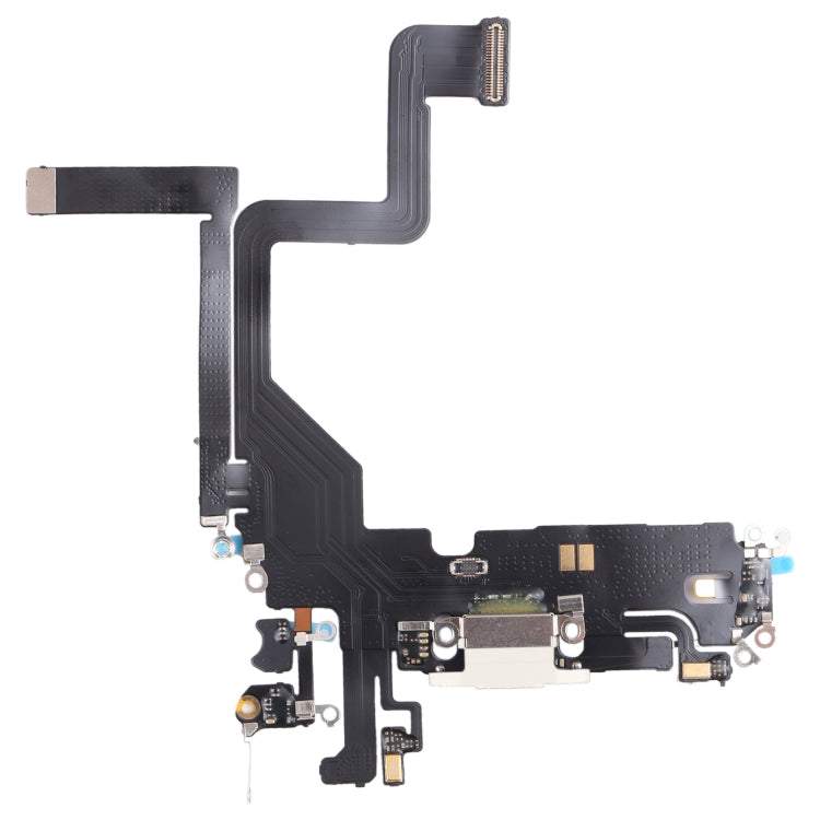 For iPhone 14 Pro Charging Port Flex Cable (White) -  by PMC TechLife | Online Shopping South Africa | PMC TechLife
