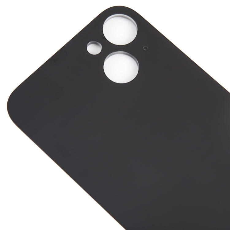 For iPhone 15 Plus Glass Battery Back Cover(Black) -  by PMC TechLife | Online Shopping South Africa | PMC TechLife