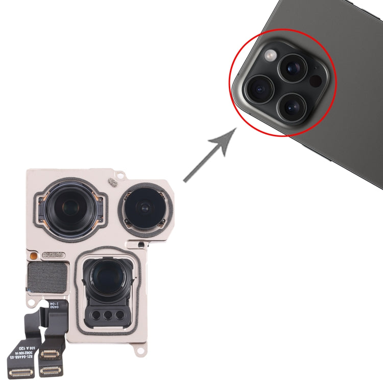 For iPhone 15 Pro Max Back Facing Camera -  by PMC TechLife | Online Shopping South Africa | PMC TechLife
