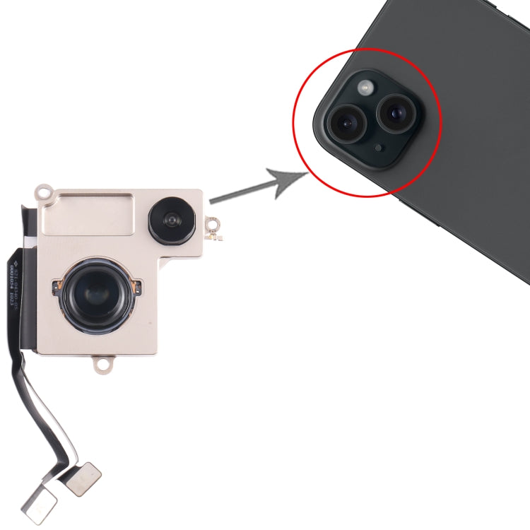For iPhone 15 Plus Back Facing Camera -  by PMC TechLife | Online Shopping South Africa | PMC TechLife