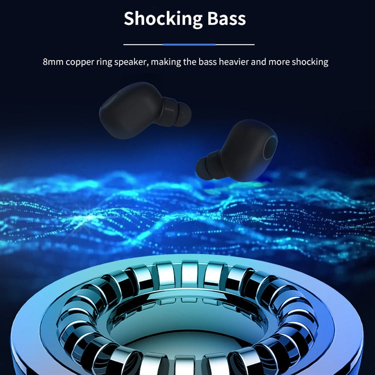Q1 TWS Bluetooth 5.0 Binaural Stereo Wireless Sports Bluetooth Earphone(Black) - TWS Earphone by PMC TechLife | Online Shopping South Africa | PMC TechLife